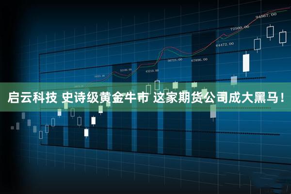 启云科技 史诗级黄金牛市 这家期货公司成大黑马！