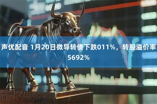 声优配音 1月20日微导转债下跌011%，转股溢价率5692%