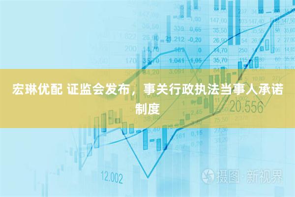 宏琳优配 证监会发布，事关行政执法当事人承诺制度